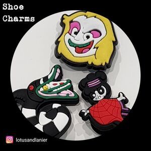 Shoe Charms Beetle & Lydia Charms Set of 3